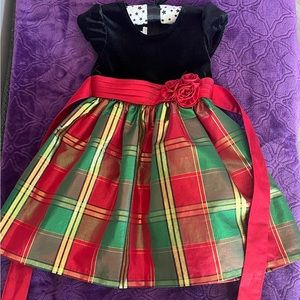 Bonnie Jean size 4T toddler girls Christmas dress